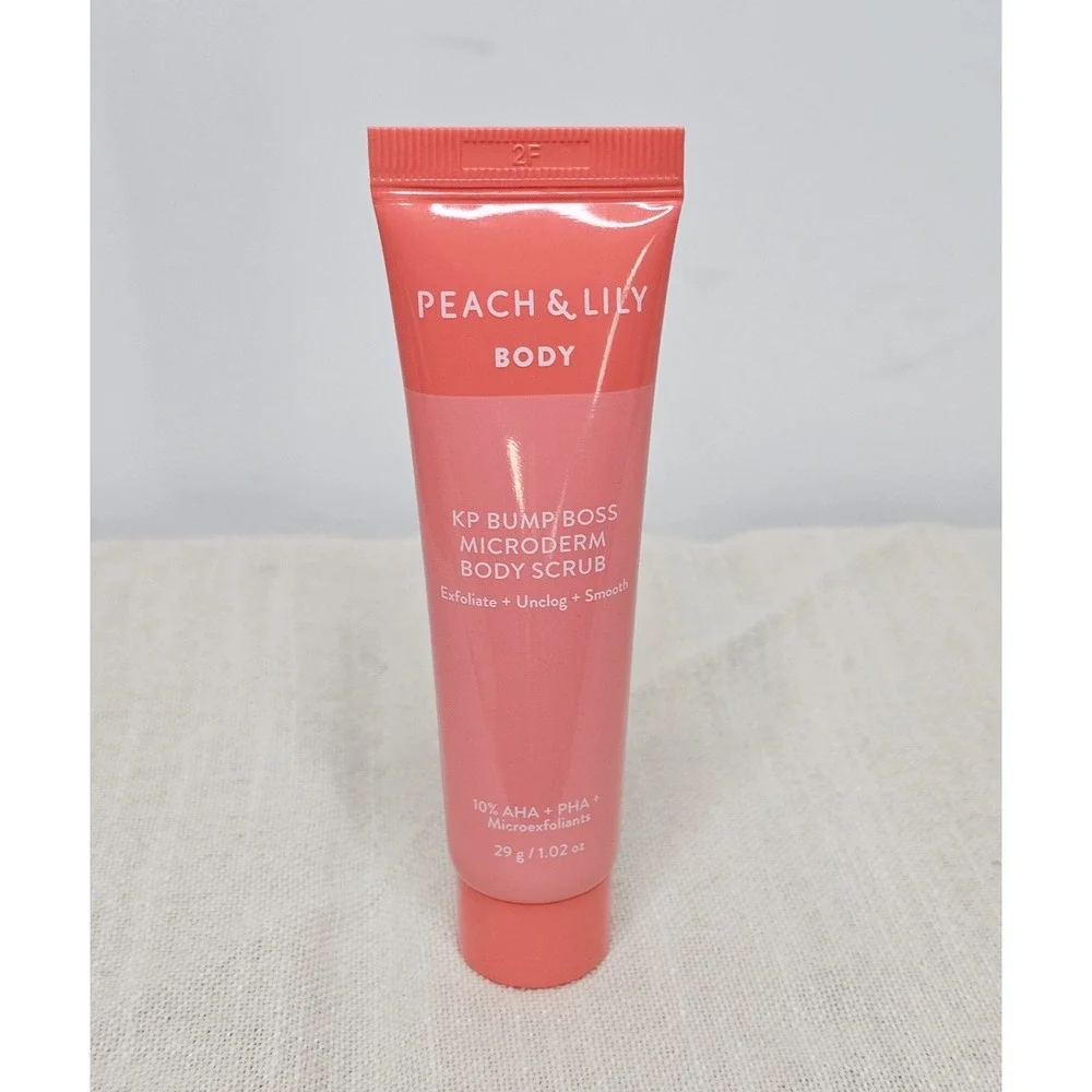 Peach & Lily Body KP Bump Box Microderm Body Scrub 1.02oz